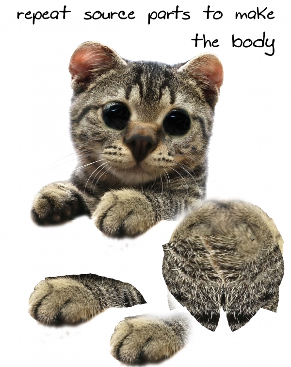 Creation of Sweet Baby Helen: Step 4